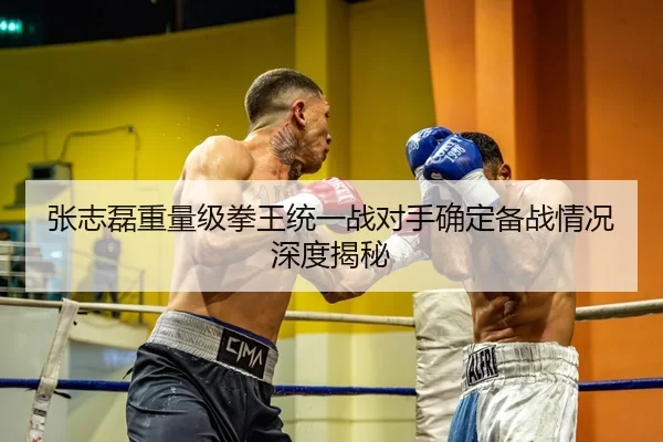 张志磊重量级拳王统一战对手确定备战情况深度揭秘
